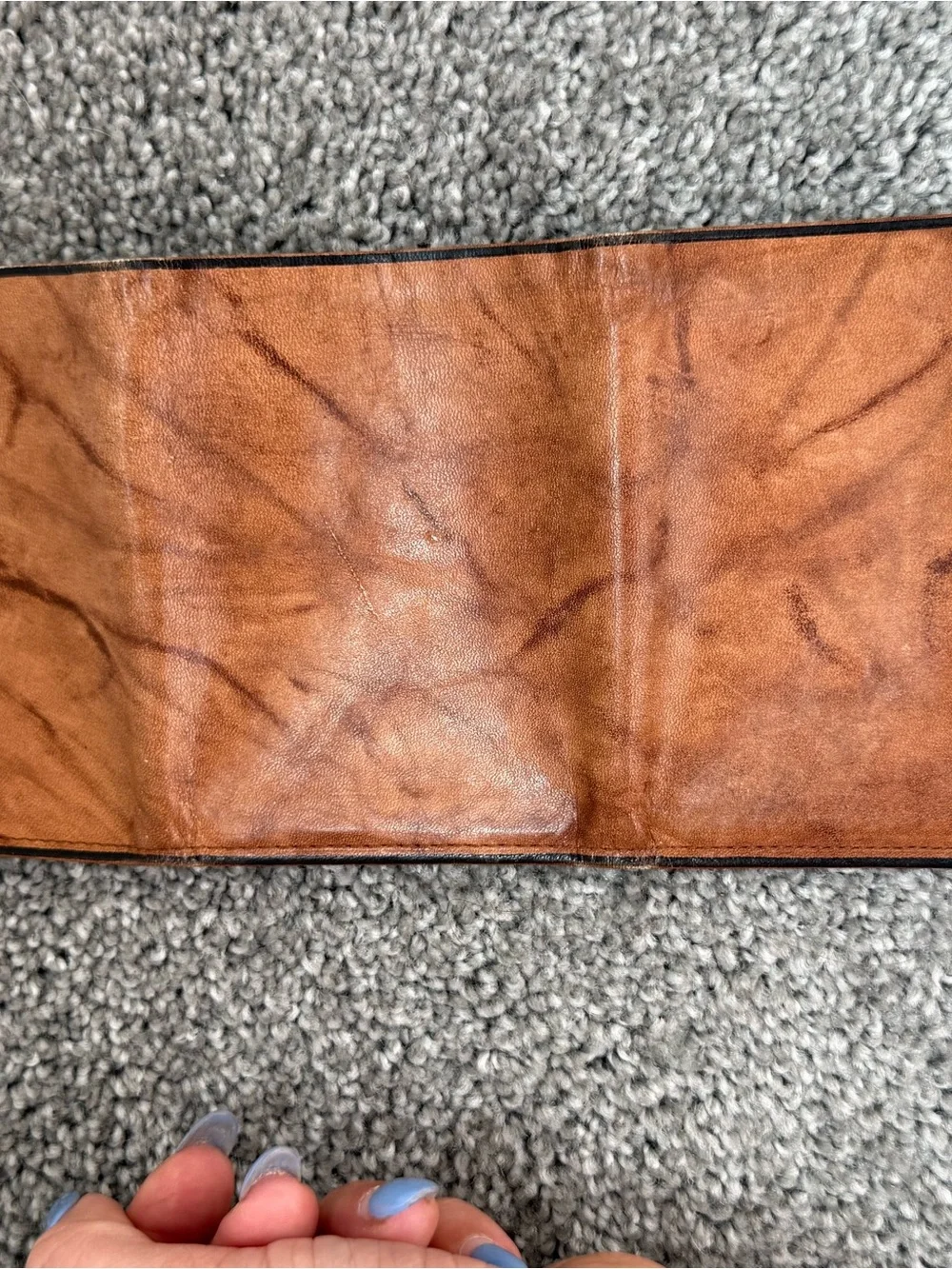 Vintage Rolfs Tri-Fold Leather Wallet